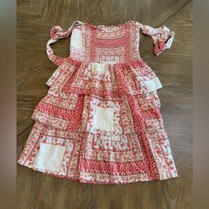 American Eagle Outfitters ruffle tie strap dress